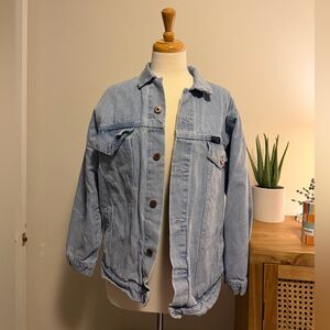 Astr Soft Blue Denim Jacket